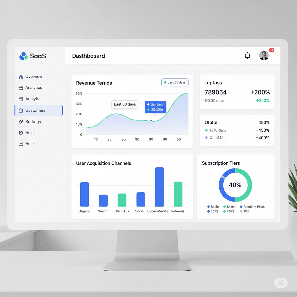 SaaS Dashboard